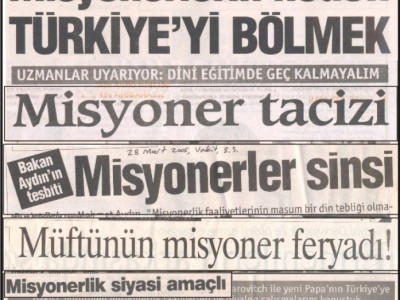Seminer: Misyonerlik Faaliyetlerinin Temel Amaçları (29.10.2021)